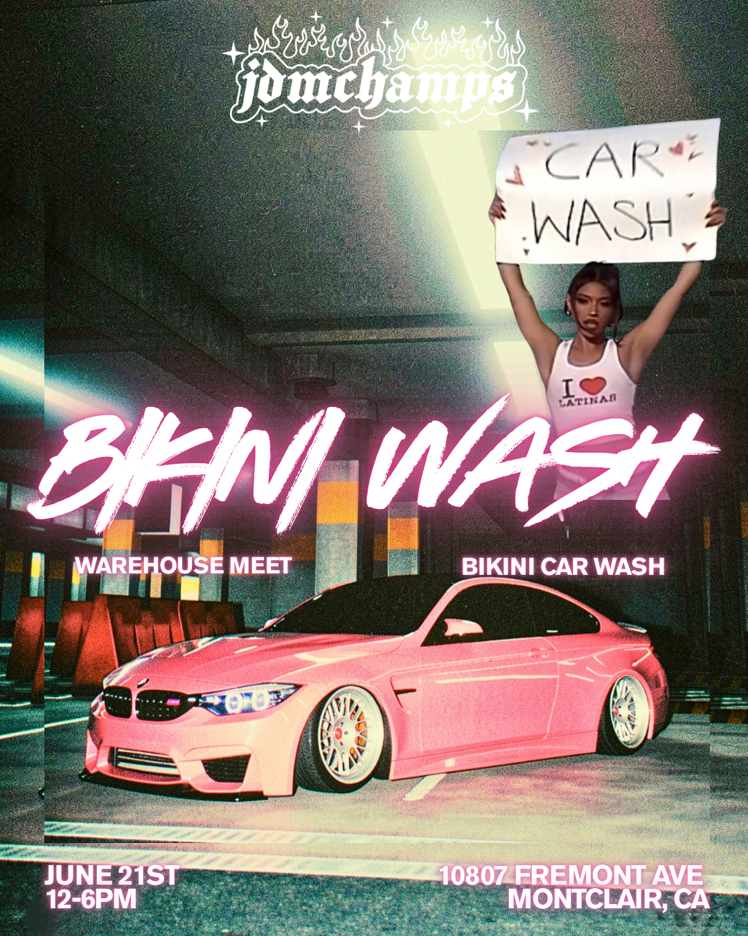 Cars and Bikinis!